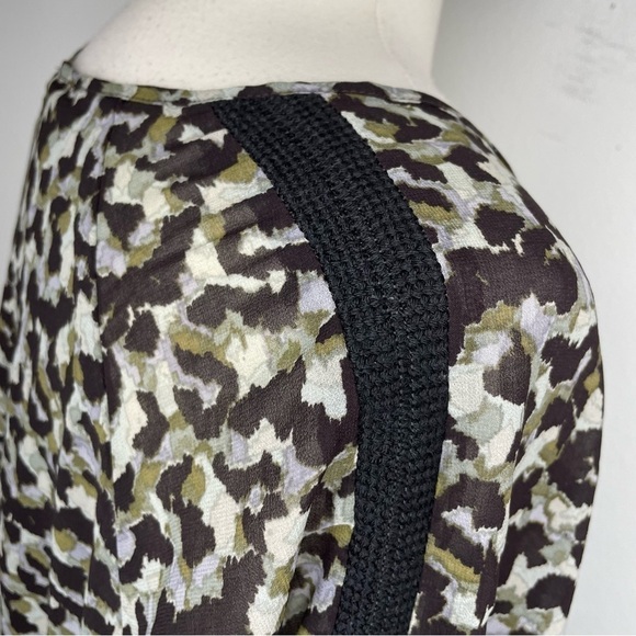 CITY CHIC Animal Print Chiffon Dress size 16 - Picture 7 of 10